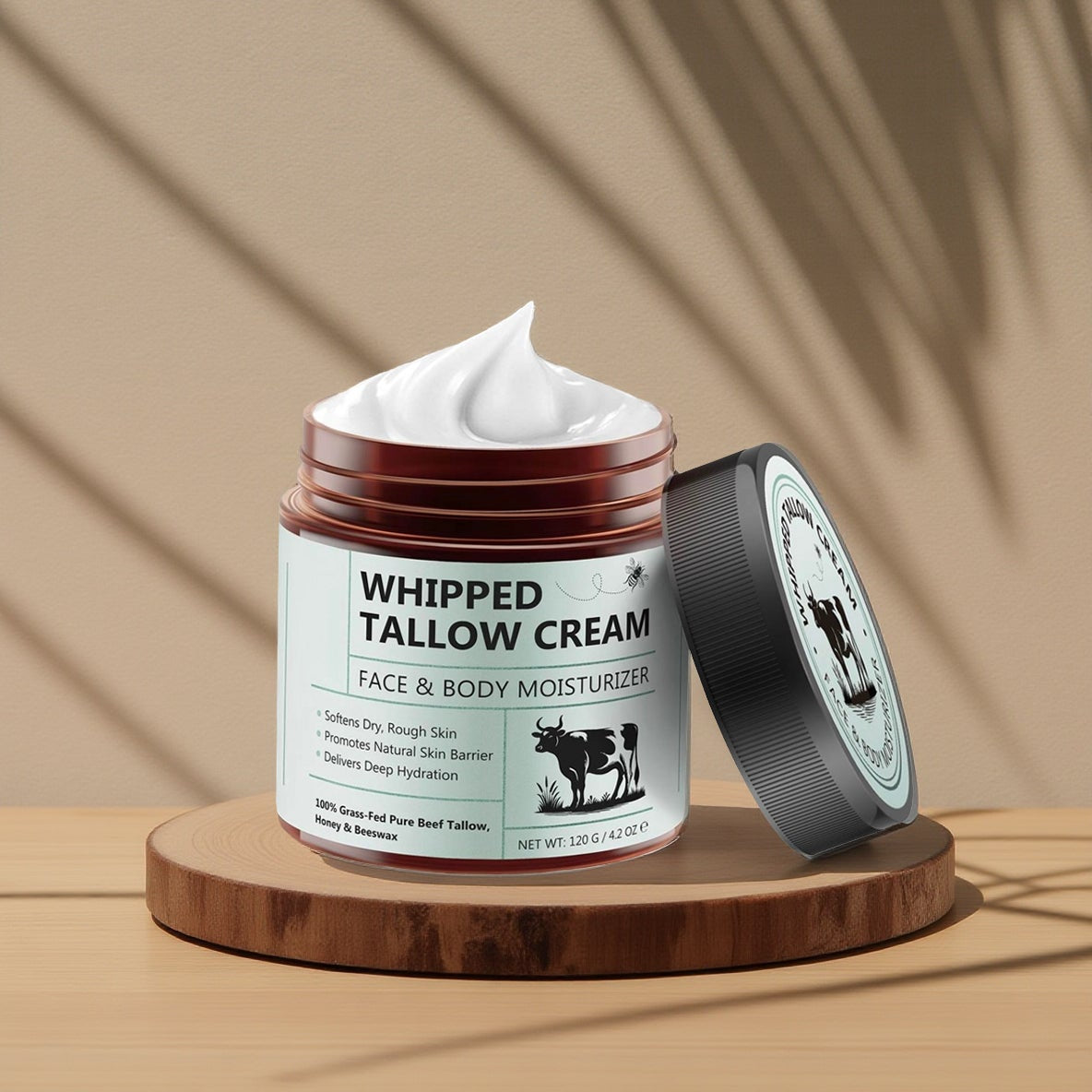 Beef Tallow With Honey Moisturizer Cream